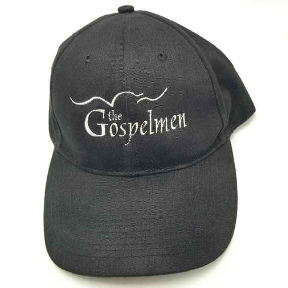 The Gospelmen Southern Gospel Band Music Quartet Hat Cap Strapback Black - Picture 1 of 5